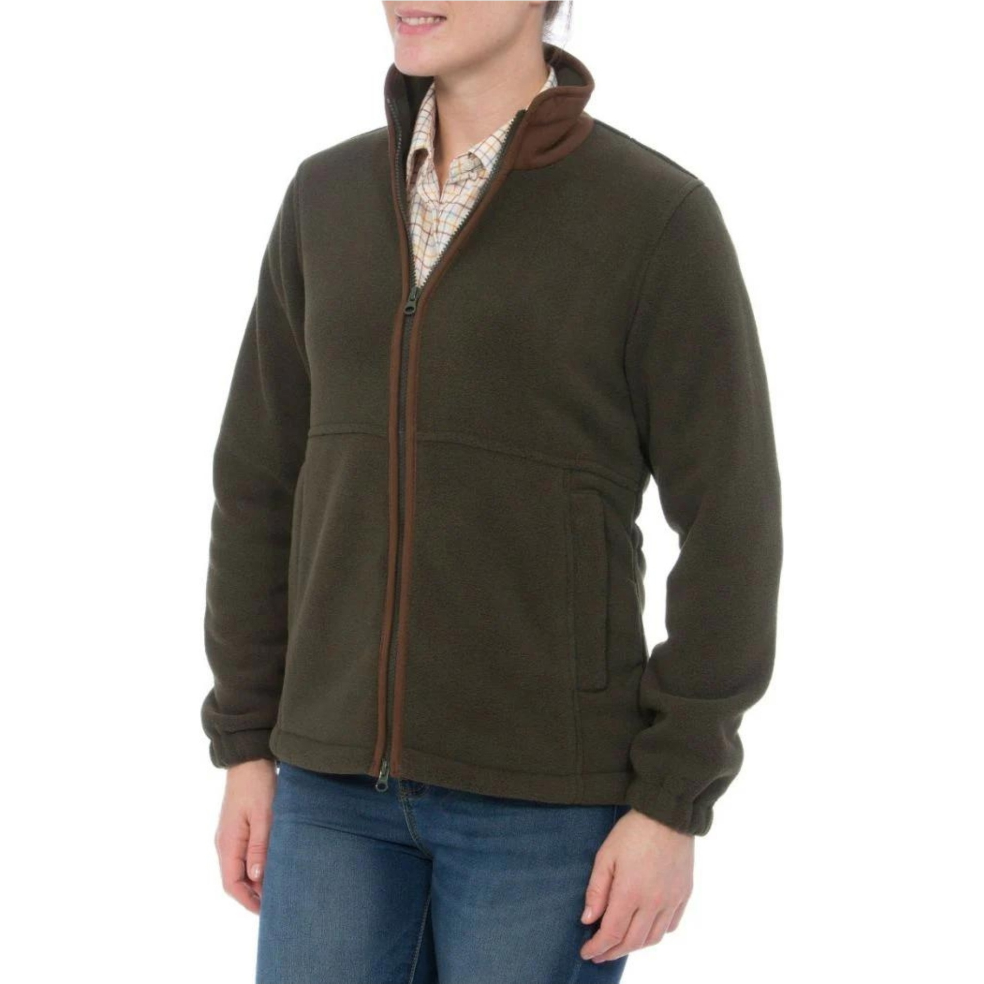Alan Paine Womens Aylsham Fleece Jacke AYLLJKT - Green